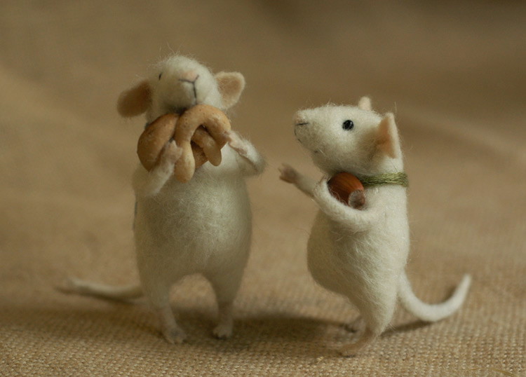 two small mice