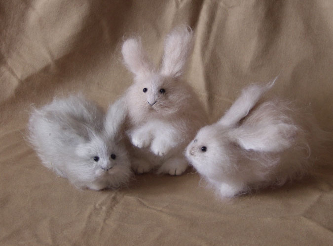 stuffed rabbits that look real